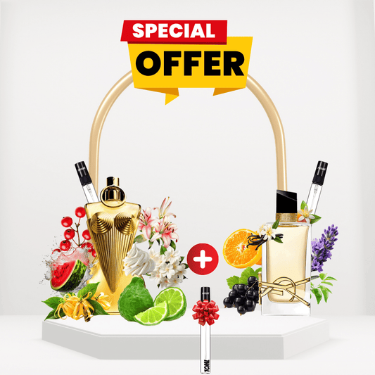 10ml Divine + 10ml  libre intense + 10ml gratuit