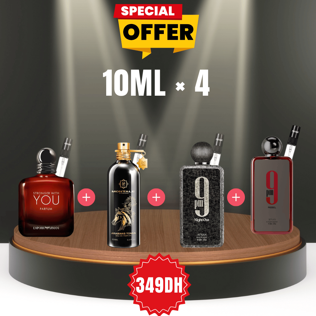 you parfum +arabian tonka + 9mp night out+ 9mp rebel