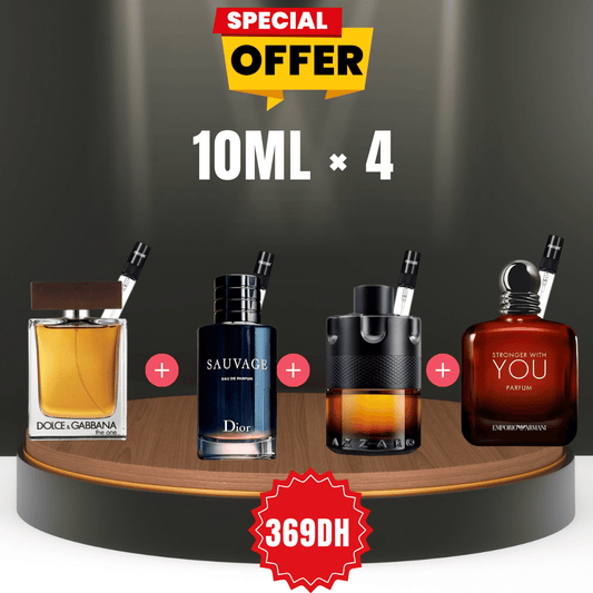 azzaro + you parfum + souvage + D&G THE ONE